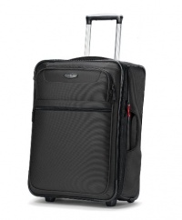 Samsonite Lift Upright 21  Inch Expandable Wheeled Luggage, Black, One Size