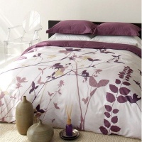 Blissliving Home Amanda Full/Queen Duvet Set, Purple