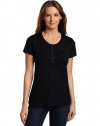 Dickies Women's Shortsleeve Henley Shirt