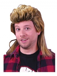 Blonde Mullet Wig