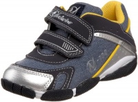 Naturino Sport 100 Sneaker (Infant/Toddler/Little Kid),Argento/Jeans (400),24 EU (8-8.5 M US Toddler)