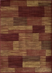 Area Rug 2x3 Rectangle Contemporary Red Color - Momeni Dream Rug from RugPal