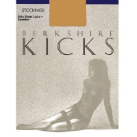 Berkshire Kicks Silky Sheer Stockings - Sandalfoot