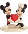 Lenox Disney Sweethearts Forever Mickey & Minnie Mouse Figurine