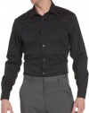 Calvin Klein Men's Long Sleeve Solid Poplin Shirt