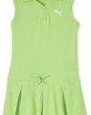 PUMA - Kids Girl's 7-16 Sleeveless Core Dress, Green, Medium