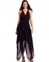 Robert Rodriguez Women's Striped Handkerchief Dress