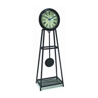 Infinity Instruments The Sage - Wrought Iron Pendulum Table Clock