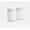 Noritake Alana Platinum Salt and Pepper Shaker, 4-inch