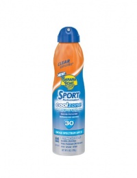 Banana Boat Sport Cool Zone Sunscreen Continuous Spray SPF 30, 6 Fluid Ounce