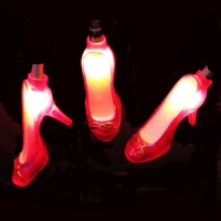 Kurt Adler UL 10-Light Red/Gold High Heel Shoe Light Set