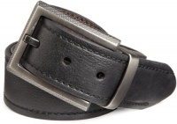 Columbia Men's 38MM Flat Laminate Reversible Belt With Stitch, Black/Brown, 42