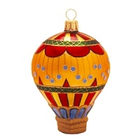 The Circus II Balloon Ornament captures the hues of America's Southwest States in a design motif loved by all.