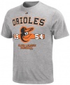 MLB Mens Baltimore Orioles Opening Series Short Sleeve Basic Tee By Majestic