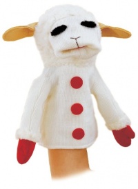 Aurora Plush 12 inches  Lamb Chop (Hand Puppet)