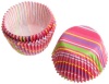 Wilton Snappy Stripes Mini Baking Cups, 75 Count