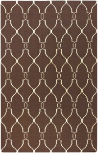 Surya FAL-1000 Fallon Brown 9-Feet by 13-Feet Area Rug