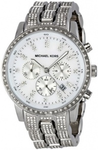 Women's Showstopper Glitz Watch with Mother of Pearl Chronograph Dial