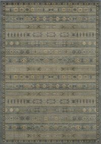 Area Rug 2x7 Runner Traditional Light Blue Color - Momeni Belmont Rug from RugPal