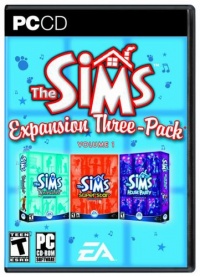 The Sims Expansion Three-Pack Volume 1: Unleashed / Superstar / House Party