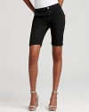 A longer length lends polish to these J Brand shorts for a more sophisticated take on warm-weather style.