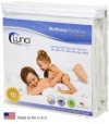 Cal King Size Luna Premium Hypoallergenic 100% Waterproof Mattress Protector - 10 Year Warranty - Made In The USA