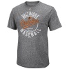 MLB Baltimore Orioles The Big Time T-Shirt, Black Heather