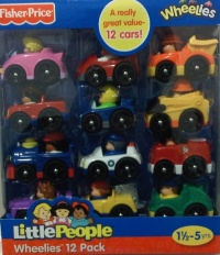 Fisher-Price Little People Wheelies Vehicle 12-Pack