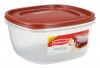 Rubbermaid 7J72 Easy Find Lid Square 14-Cup Food Storage Container