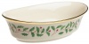 Lenox Holiday Gold-Banded Fine China Large Open Vegetable Bowl