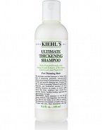 A restorative and protective shampoo for thinning hair. Combines a unique thickening technology with a blend of naturally derived proteins, antioxidants and Omega-6. Refreshing extracts to reinforce fragile hair and improve the look and feel of hair mass and scalp coverage. 8.4 OZ. 