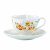 Lenox Butterfly Meadow Fritillary 8-Ounce Cup and Saucer Set