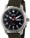 Citizen Men's BM8180-03E Eco-Drive Canvas Strap Watch