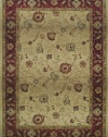 Traditional Genesis Caramel 6ft. Round Area Rug