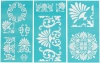 Martha Stewart 32263 Large Stencil, Tapestry