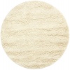 Surya Metropolitan 8-Feet Round Hand Woven Rug, Ivory