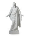 Keep the faith. Elegantly handcrafted in pure white porcelain, the Christus figurine from Lladro suffuses your home with hope and tranquility.