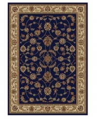 Deeply inspired by traditional Italian textiles, this Florence area rug set offers this coveted, classic look for every room in the house. Woven of plush olefin for lasting softness and durability. Includes four rugs.