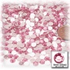 144pc Rhinestones Round 5mm - 21ss flatback Light Rose Pink PNK