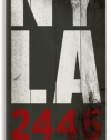 New York to Los Angeles by Artist Cory Steffen 14x32 Planked Wood Sign Wall Decor Art