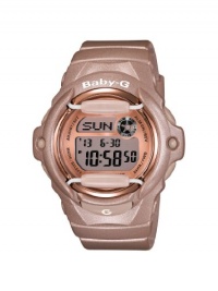 Casio Women's BG169G-4 Baby G Pink Champaign Watch