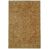 Safavieh AN522B Anatolia Collection 4-Feet by 6-Feet Handmade Hand-Spun Wool Area Rug, Tan and Ivory