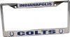 NFL Indianapolis Colts Chrome Licensed Plate Frame