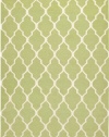 Rizzy Home SG2100 Swing 2-Feet by 3-Feet Area Rug, Light Green