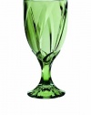 Noritake Breeze Green 12-Ounce Goblet, set of 4