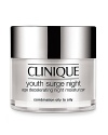 Building on Sirtuin technology, Clinique science uses youth-extending agents to create a nightly moisturizer that helps intensify the nightly cycle of natural repair. Plumped with natural collagen, lines and wrinkles appear to evaporate. Skin gains that energized 8-hour effect come morning.