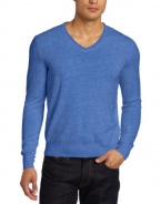 Calvin Klein Sportswear Men's Tipped Merino V-Neck Sweater