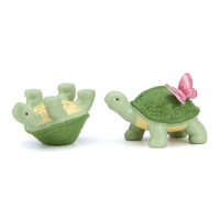 Lenox Butterfly Meadow Figurals Turtle Salt and Pepper Set, 2-Inch