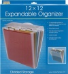 Advantus Cropper Hopper Expandable Paper Organizer, Frost, 12-Inch-by-12-Inch