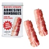 BACON shaped themed Adhesive Bandages